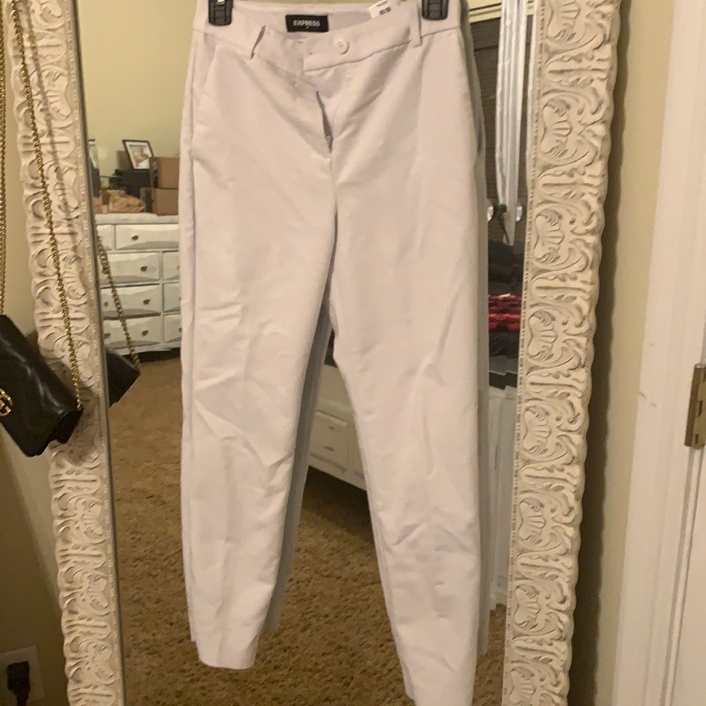 White dress pants